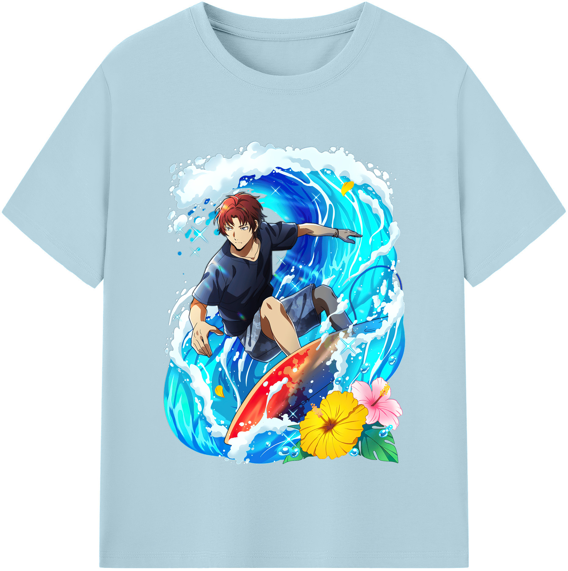 （画像用） 文豪ストレイドッグス Bungo Stray Dogs 綿100％半袖Tシャツ（フロントプリント）